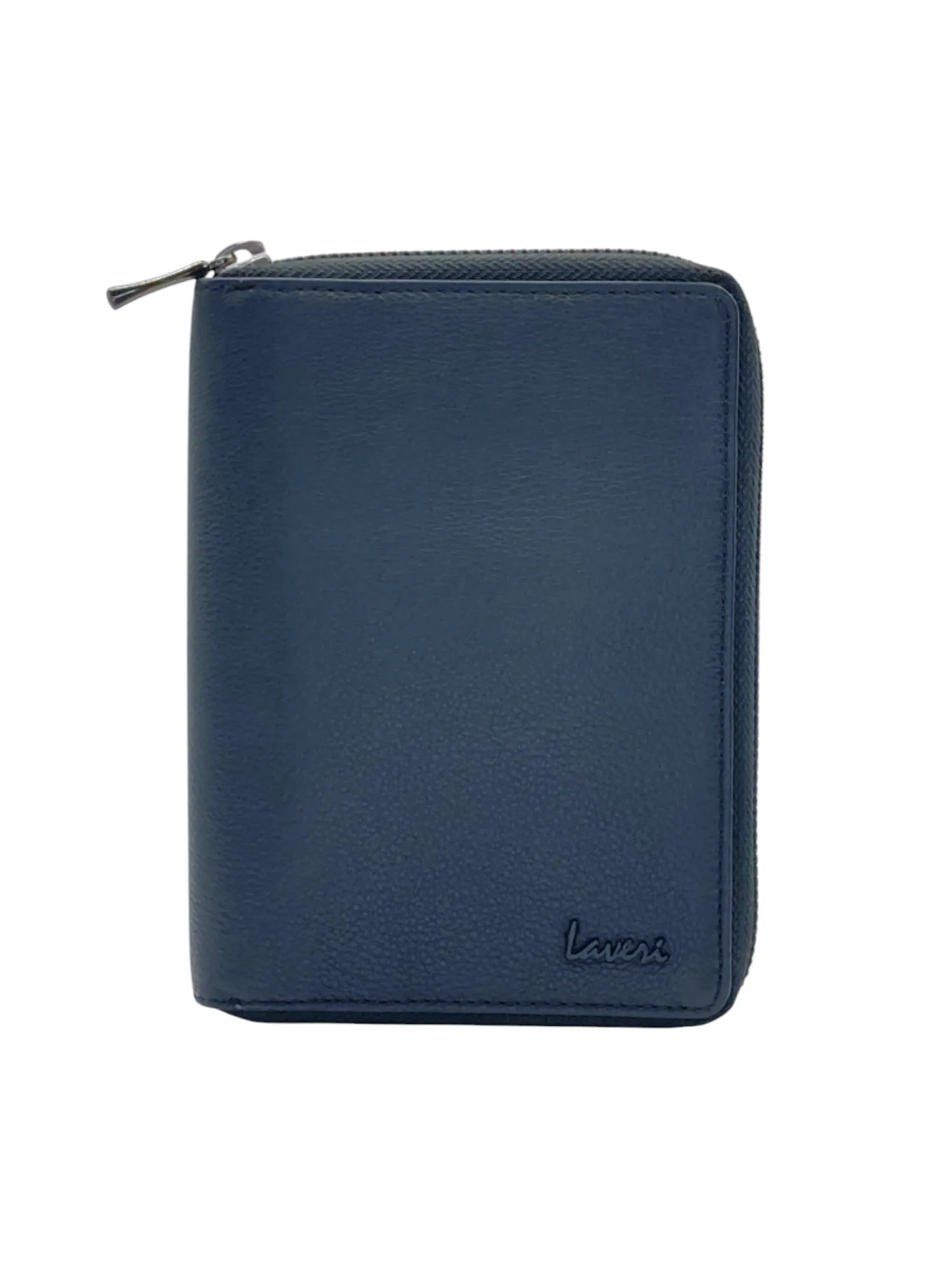 Marvel Luxury Passport Wallet Full Zip in Genuine Leather #1794NZ