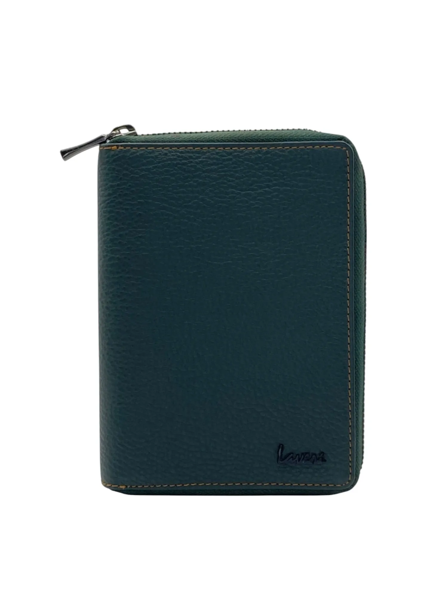 Marvel Luxury Passport Wallet Full Zip in Genuine Leather #1794NZ