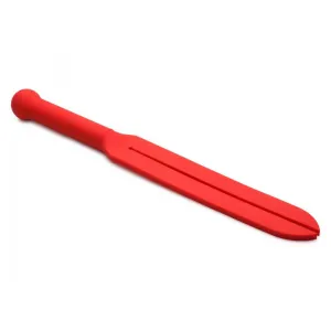 Master Series Stung Silicone Tawse - Red