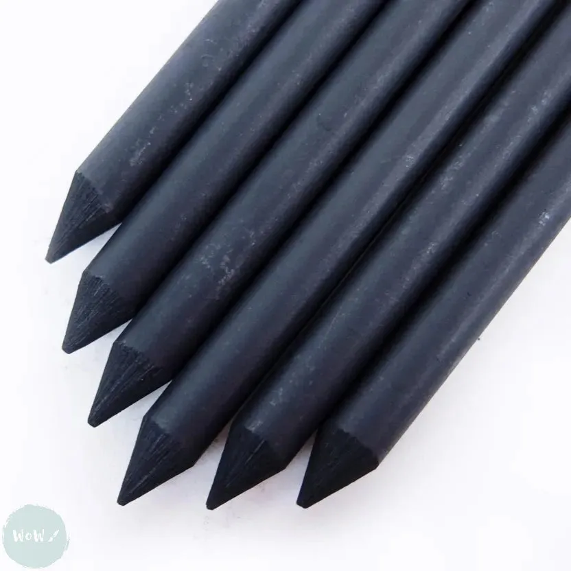 MECHANICAL CLUTCH PENCIL - 5.6mm - LEADS - Koh-i-noor Gioconda 6B Graphite Leads