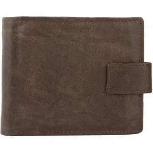 Mens Smart Trifold Wallets RFID Protected Genuine Leather with Coin Pockets, Card Holder with Gift Box