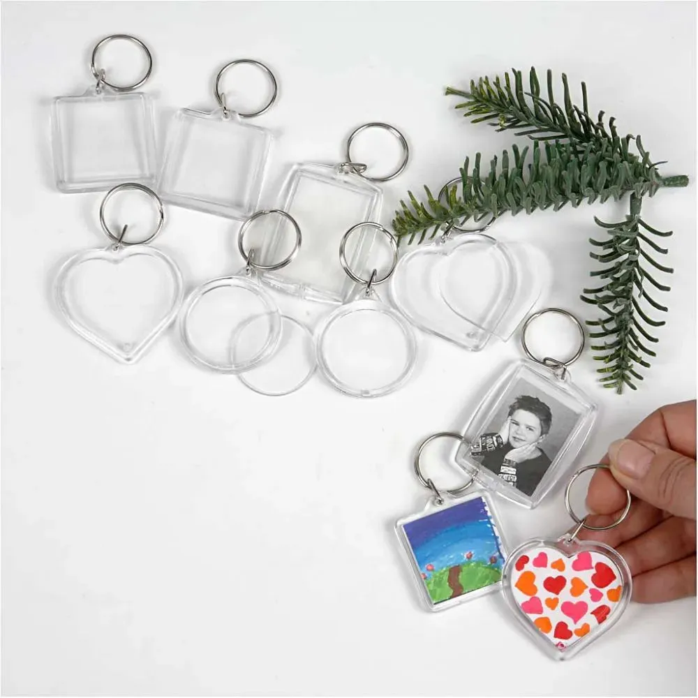 Metal 40-50mm Large Split Ring For Key Chains Christmas Hanging Decoration