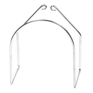 Metal Grey Central Vacuum Hose Hanger