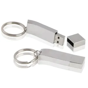 Metallic on Key Ring Style USB 2.0 Flash Disk (8GB)   Lead Time: 1~3 Days.