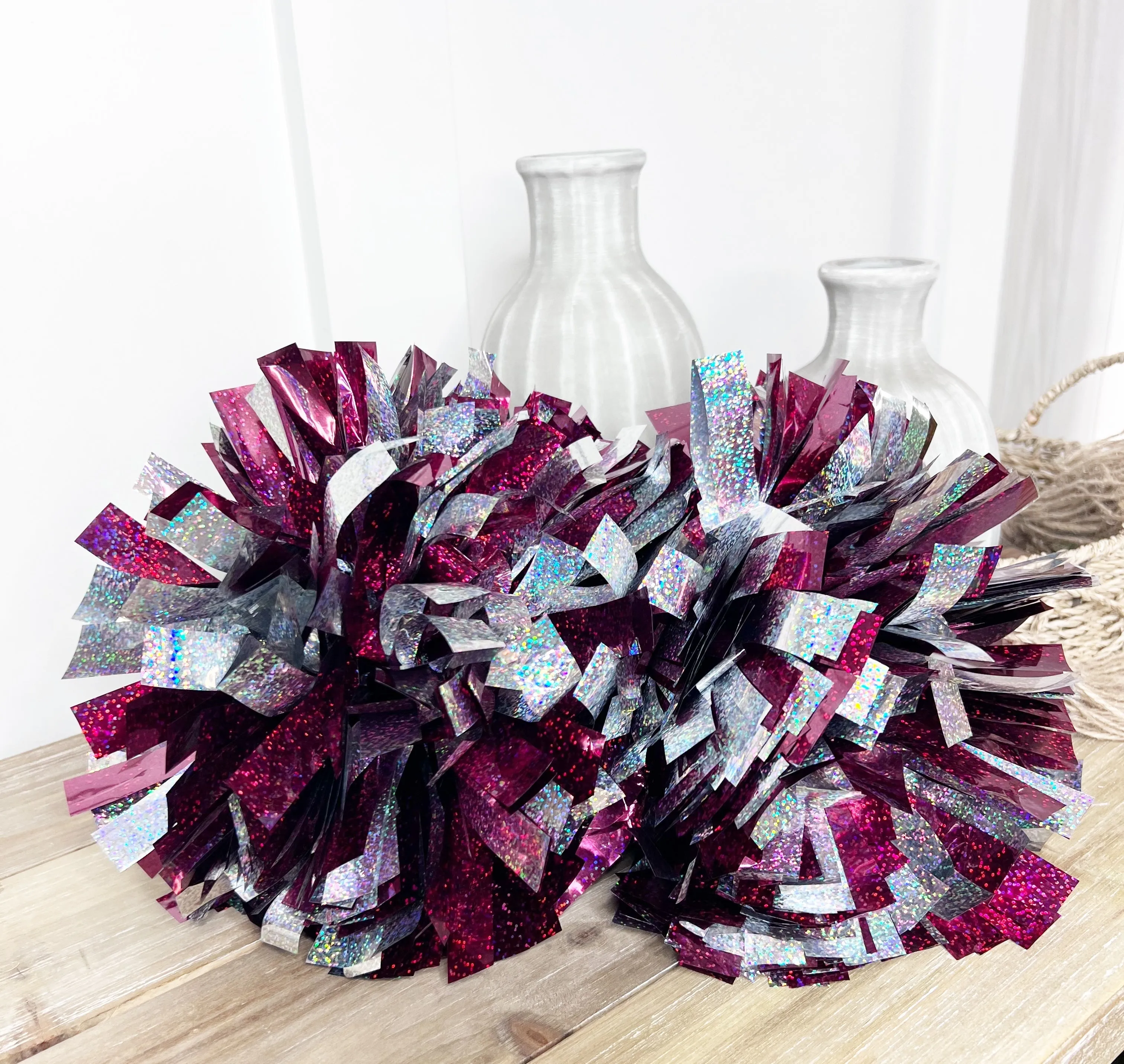 Metallic Pom Pom Set
