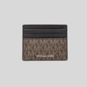 Michael Kors Cooper Tall Card Case Brown RS-36U9LCRD1B