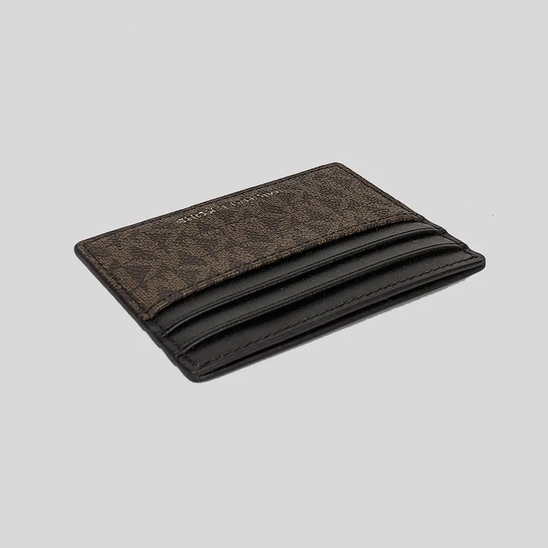 Michael Kors Cooper Tall Card Case Brown RS-36U9LCRD1B