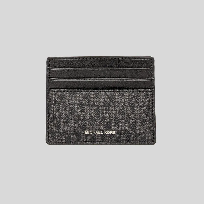 Michael Kors Men's Cooper Tall Card Case Black RS-36U9LCRD1B