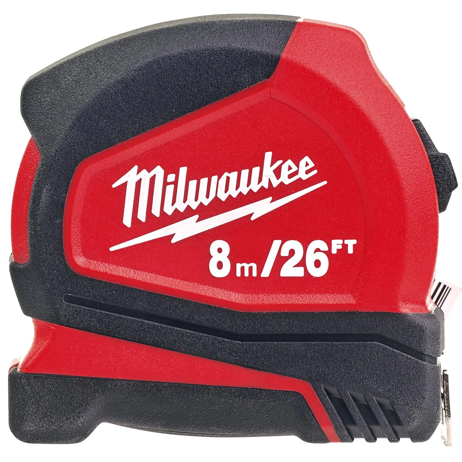 Milwaukee Tape Measure 8m 26ft Metric Imperial Pro Compact Pocket Tape 25mm Blade Width