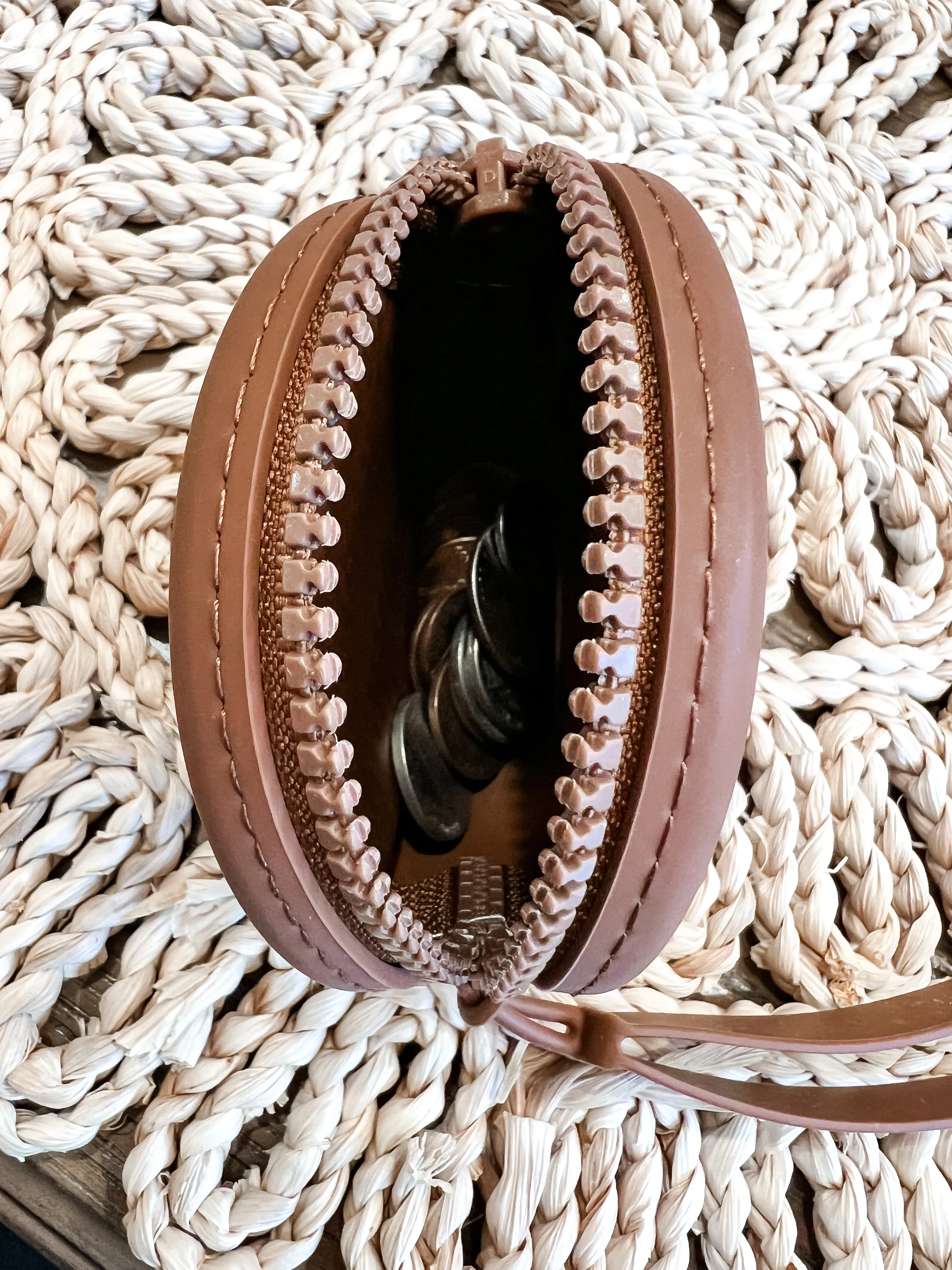 Mini Round Coin Pouch