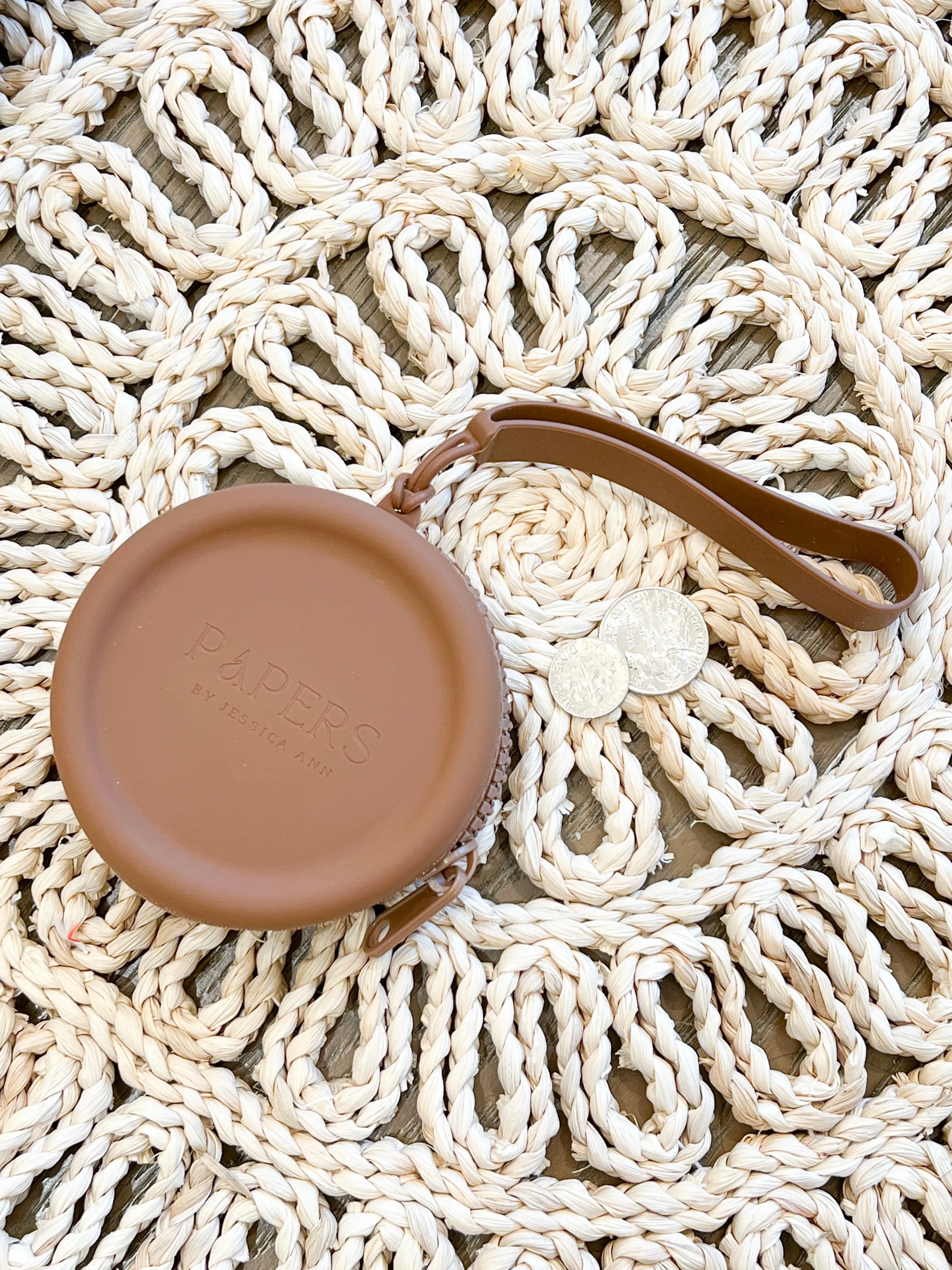 Mini Round Coin Pouch