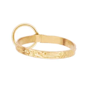 Miniature Ring Charm in 10K Gold