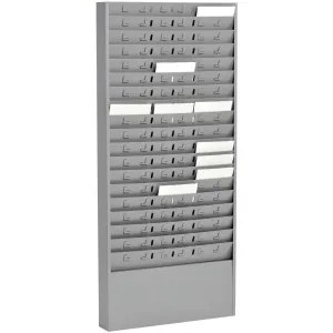 MMF Time Card 54 Pocket Message Racks
