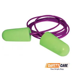 MOLDEX PURA-FIT DISPOSABLE CORDED EARPLUG, NRR 33(100prs)