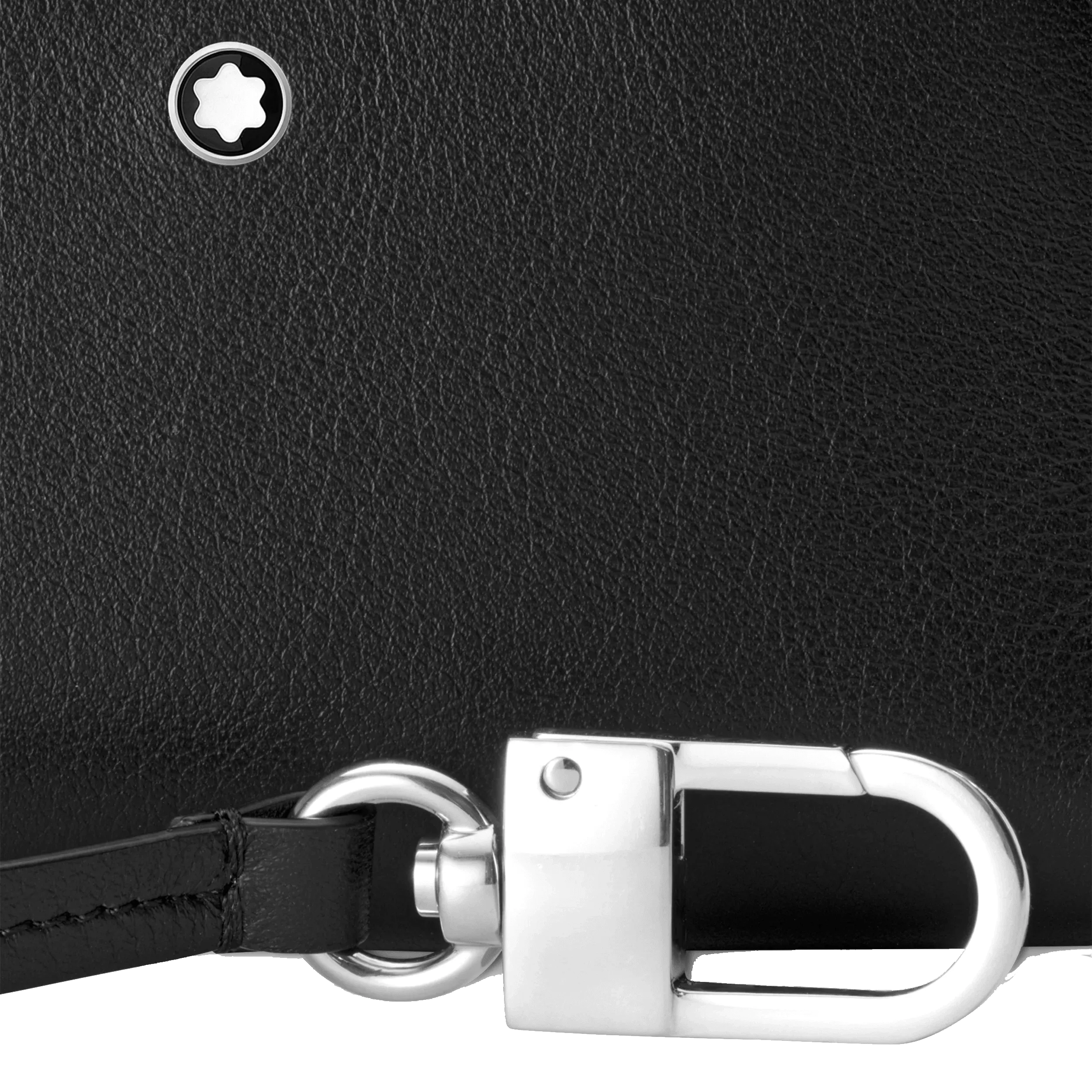 Montblanc Keychain 2 openings Meisterstück Selection Soft Black 129700