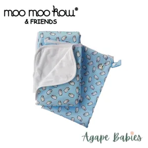 Moo Moo Kow Changing Pad Large - Milk Cartons