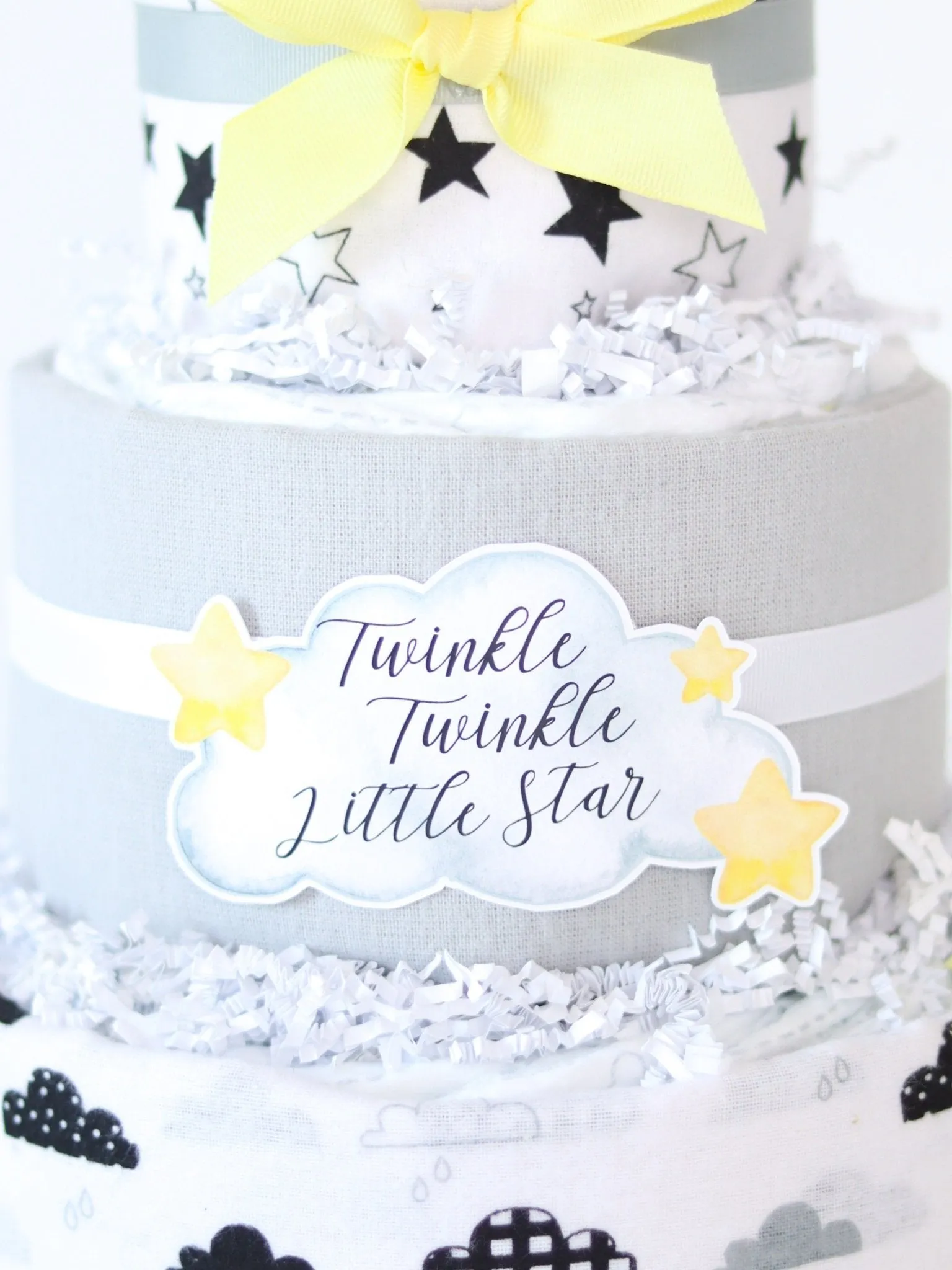 Moon Diaper Cake -SKU:  DCBG1004