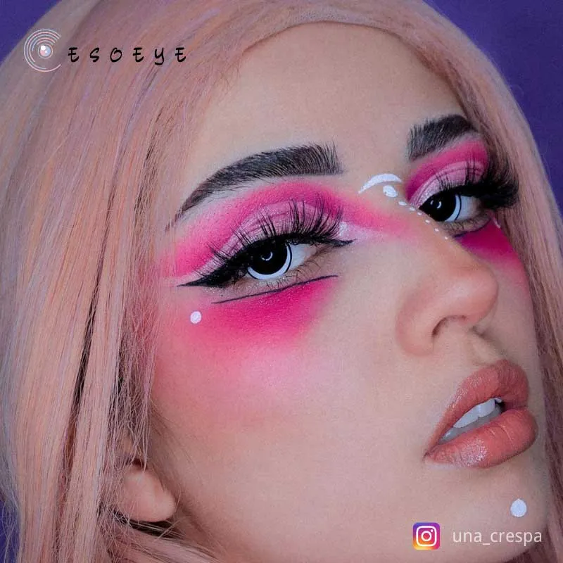 Moon Star-White Cosplay Contact Lenses Yearly