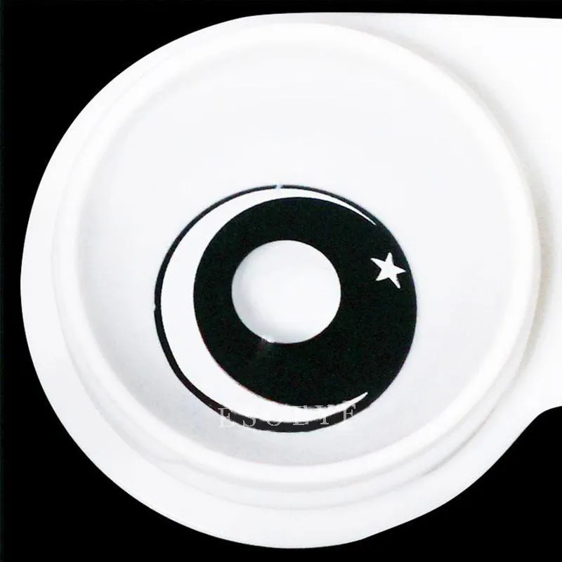 Moon Star-White Cosplay Contact Lenses Yearly