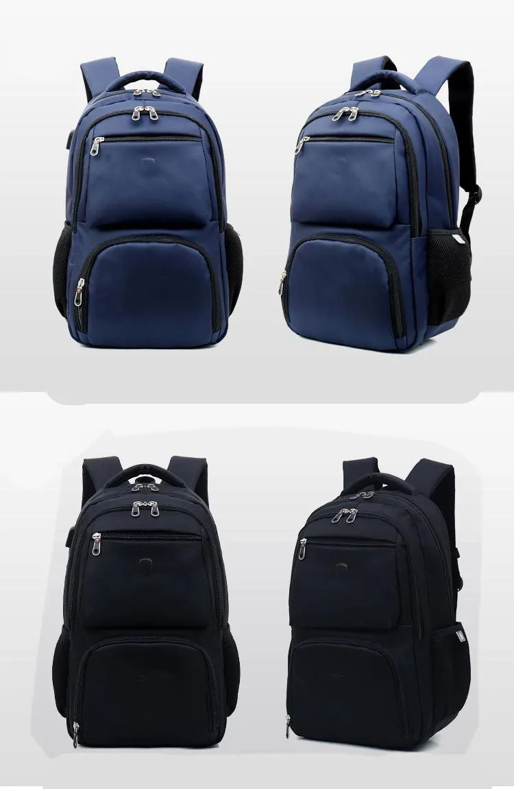 Multifunctional charging backpack
