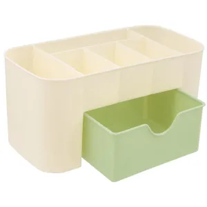 Nail Storage Organizer Box - Can Hold Polish, File, Brush &amp; more - Green - Each