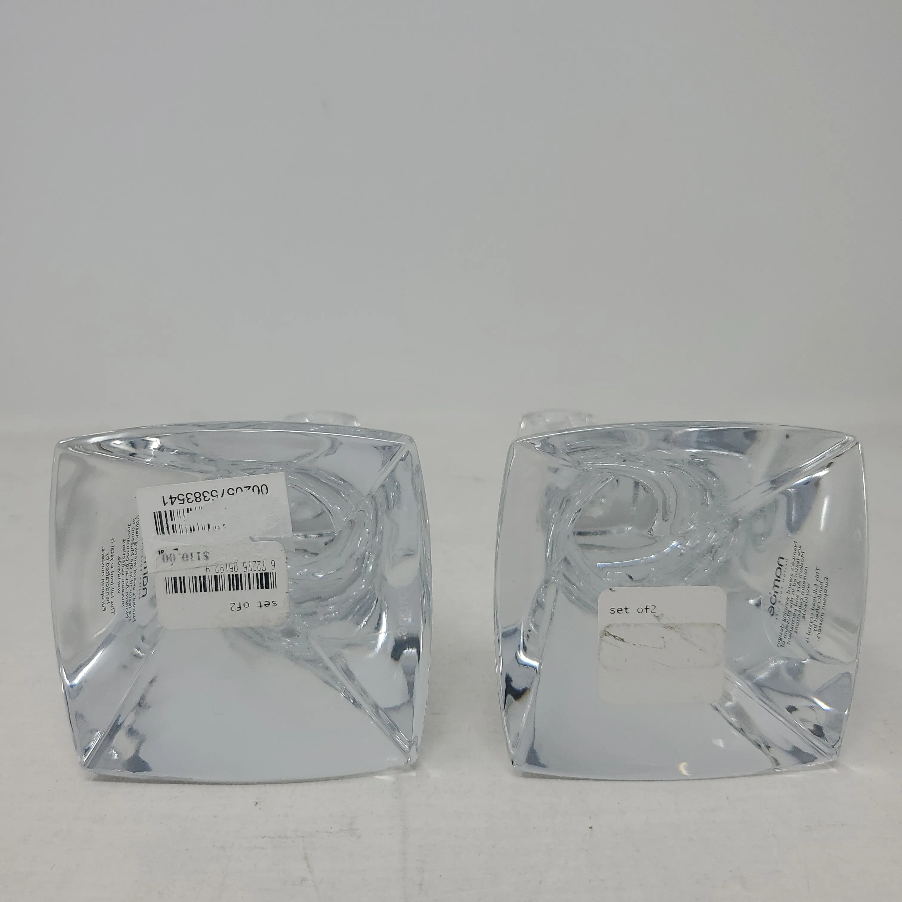 Nambe candlestick pair AP16