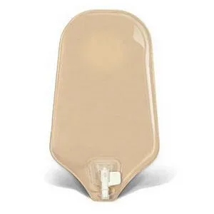 Natura® Two-Piece Urostomy Pouch, Flange 2-1/4" (57mm), Opaque 10" (25.4cm), Accuseal® Tap - Box of 10