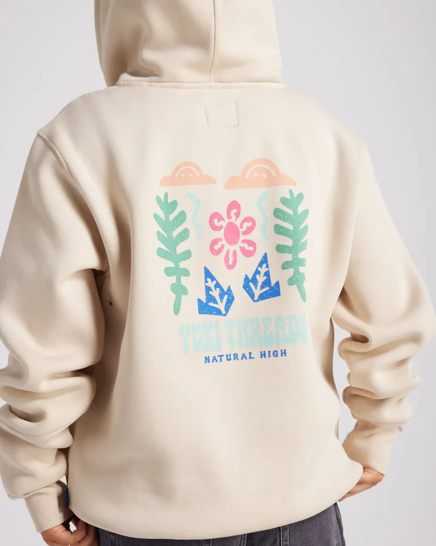 Natural High Hoodie Stone