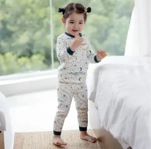 Nest Designs Organic Cotton Long Sleeve Two-Piece PJ Set