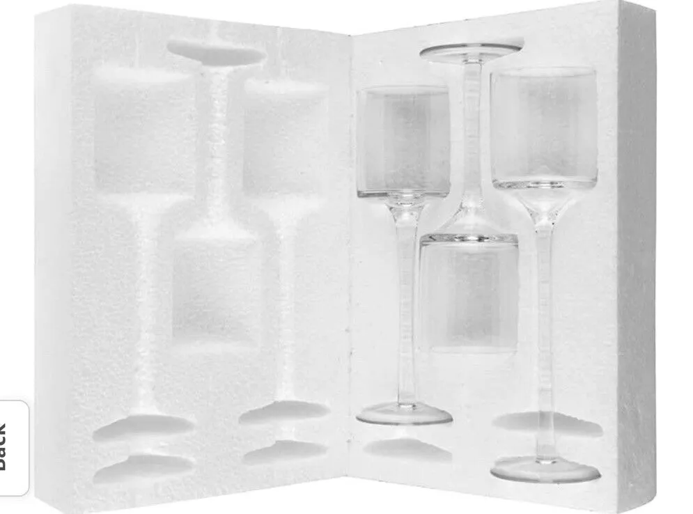 NEW Table Centerpiece, Glasseam Long Tealight Candle Holders 3Pcs/Set