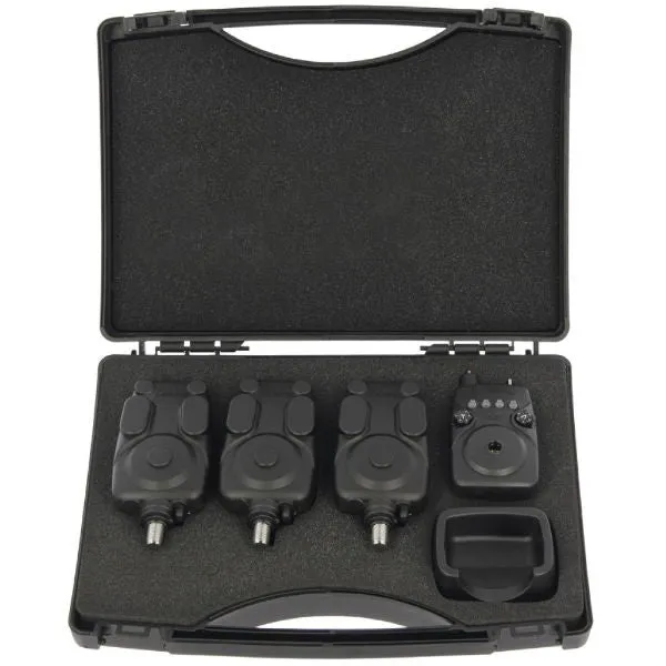 NGT 3Pc Receiver Dynamic MK2 Bite Alarm Set