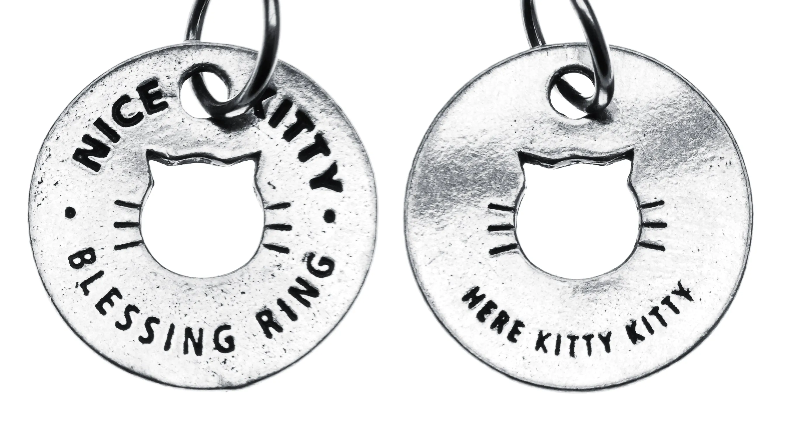 Nice Kitty Blessing Ring Charm