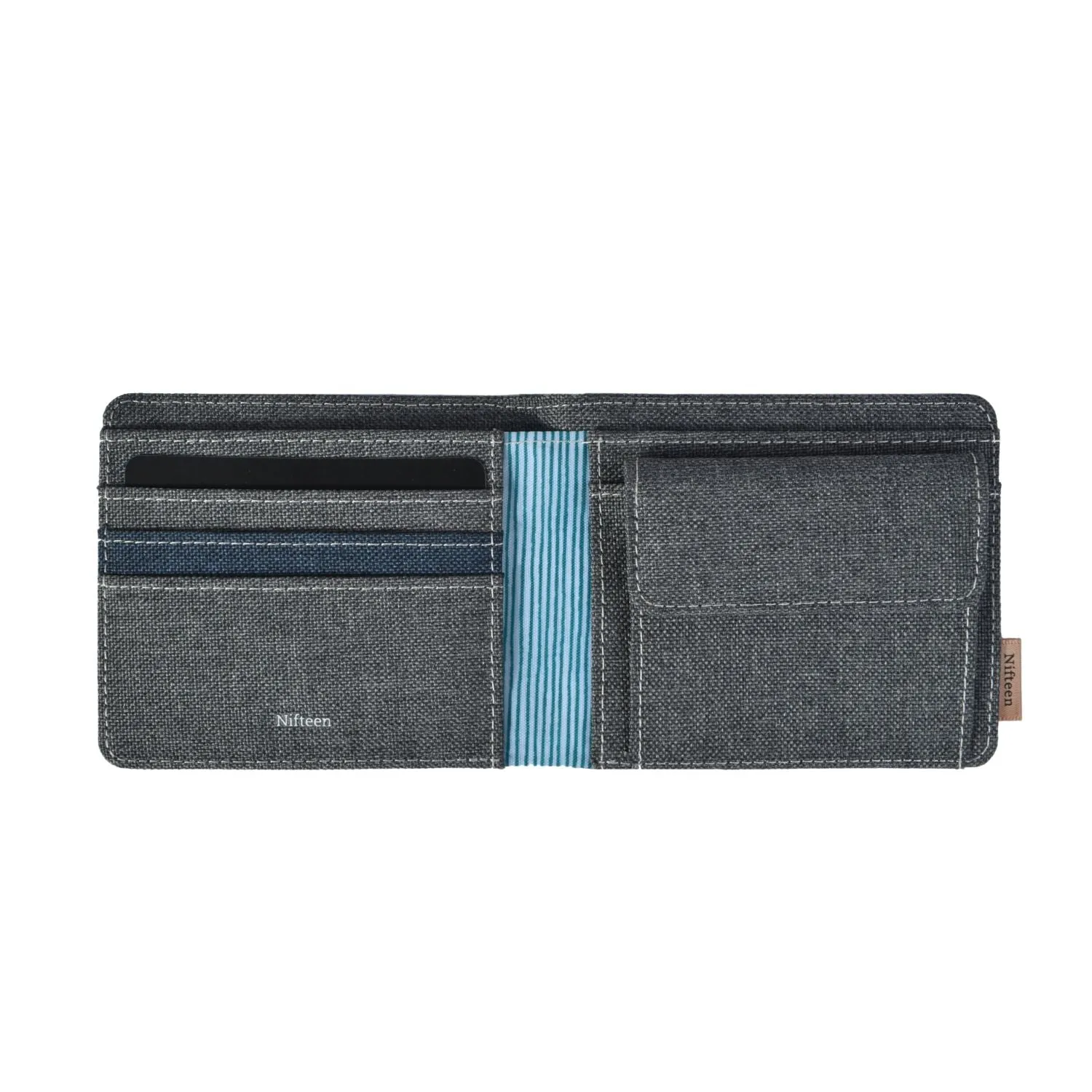 Nifteen London Billfold Wallet With Coin Purse