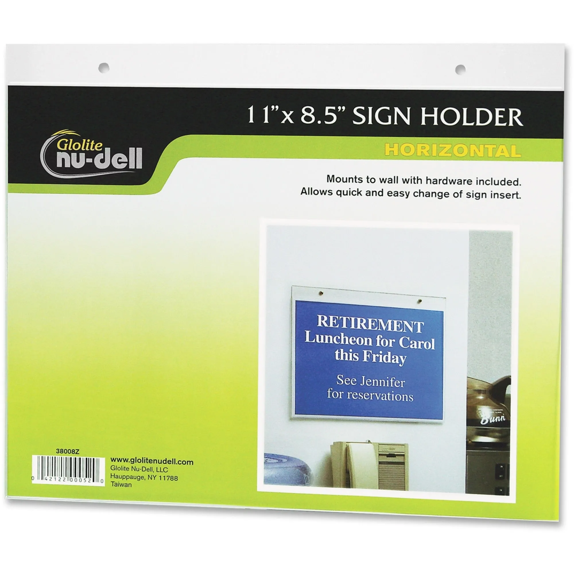 NuDell Acrylic Sign Holders