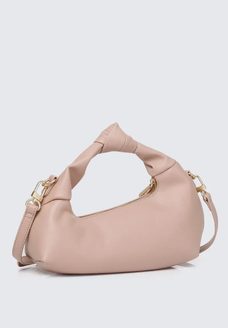 Nurita Harith Nanna Top Handle Puff Bag (Pink)