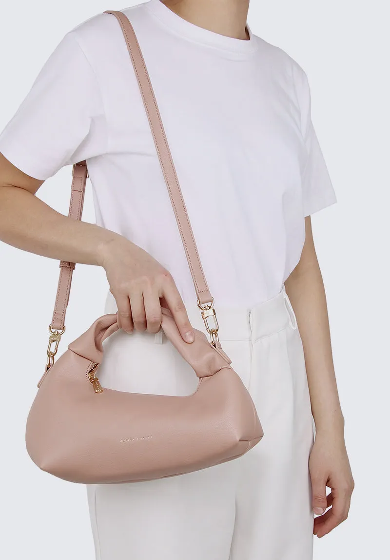 Nurita Harith Nanna Top Handle Puff Bag (Pink)