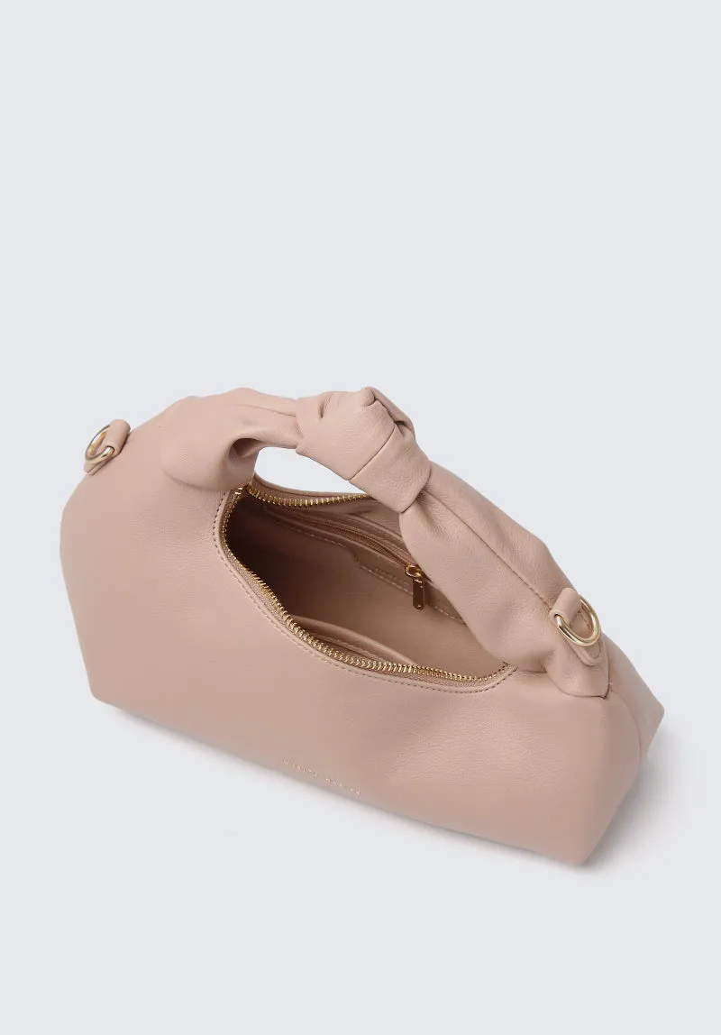 Nurita Harith Nanna Top Handle Puff Bag (Pink)