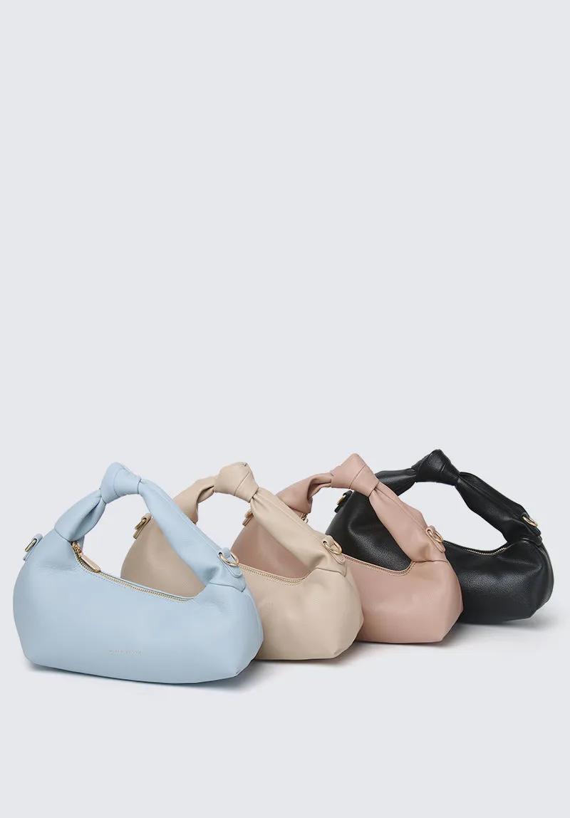 Nurita Harith Nanna Top Handle Puff Bag (Pink)