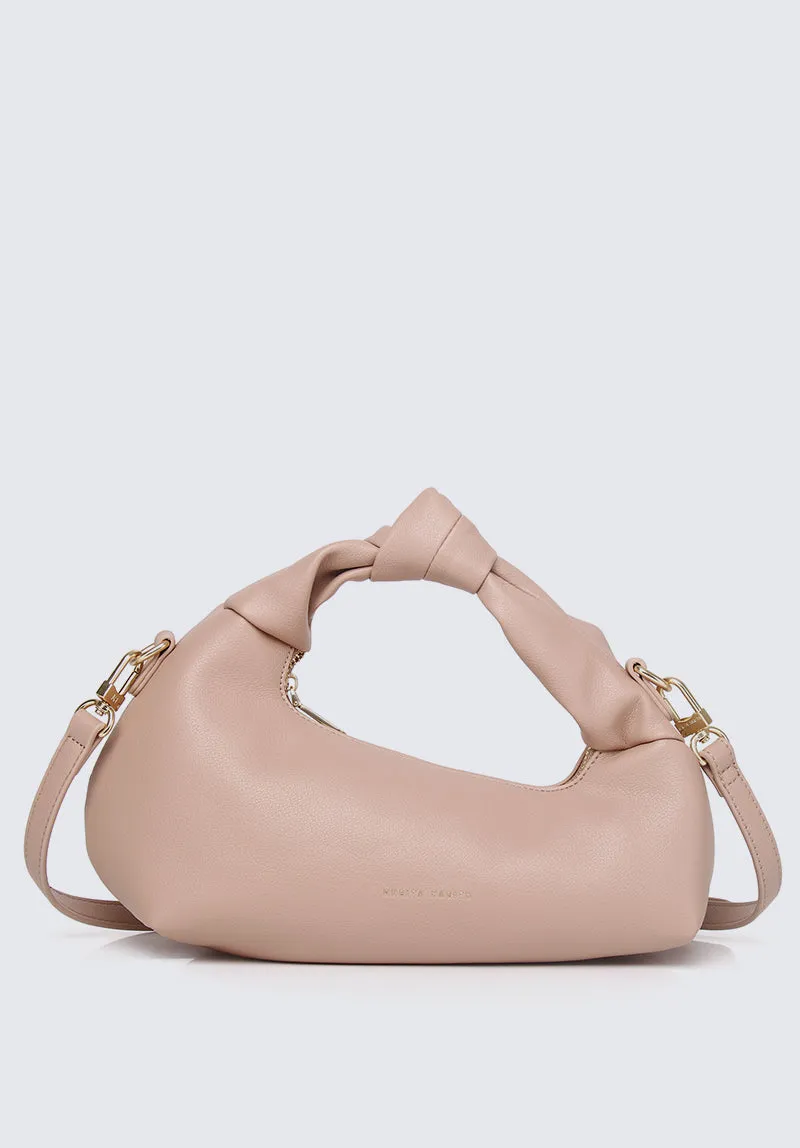 Nurita Harith Nanna Top Handle Puff Bag (Pink)