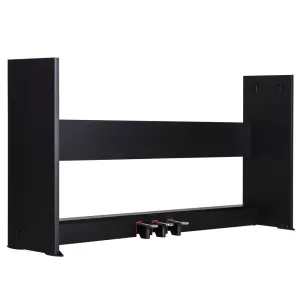 NUX NPS1 Digital Piano Stand in Black with 3-Pedals