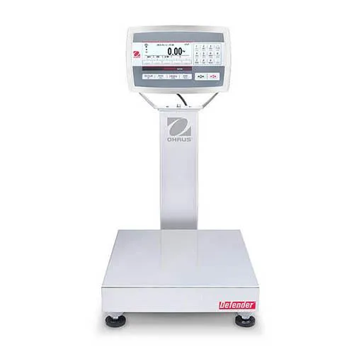 Ohaus D52XW50RQR1 DEFENDER 5000 Bench Scale, 50000 g x 2 g