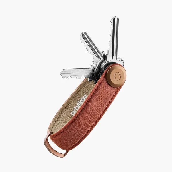Orbitkey - Key Organiser Waxed Canvas