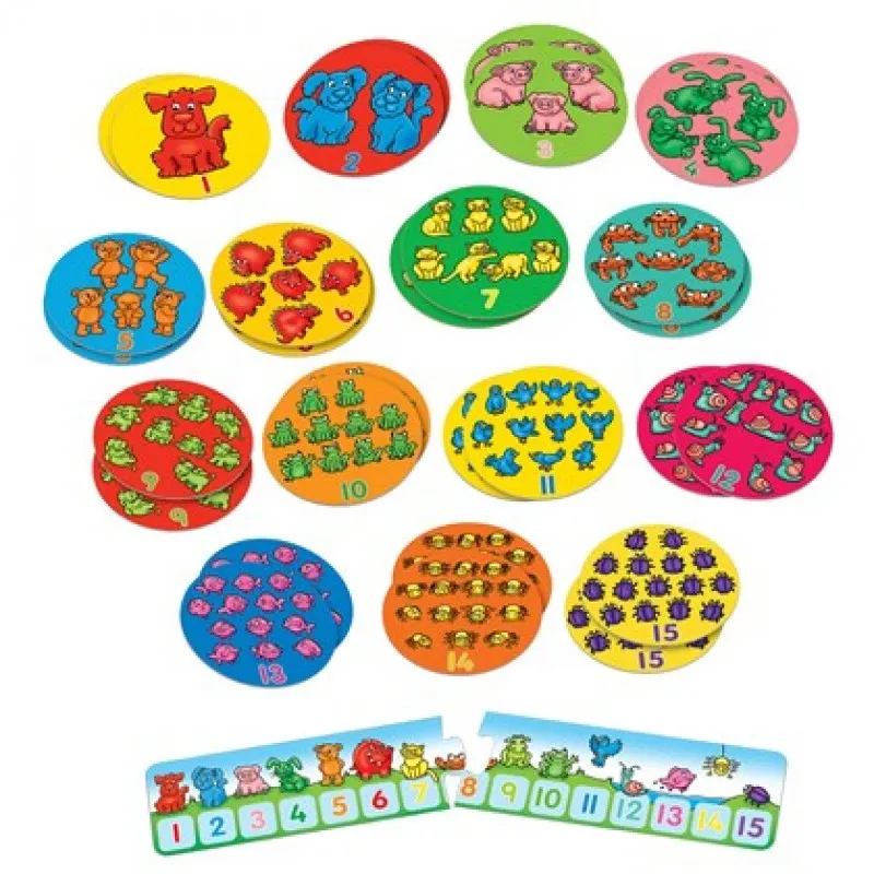 Orchard Toys Game - One Dog, Ten Frogs