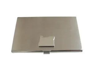 Oregon State Map Shape Business Card Holder