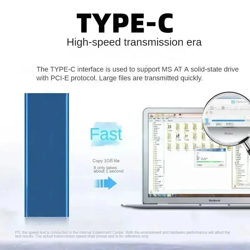 Original 1TB High-Speed Portable External SSD