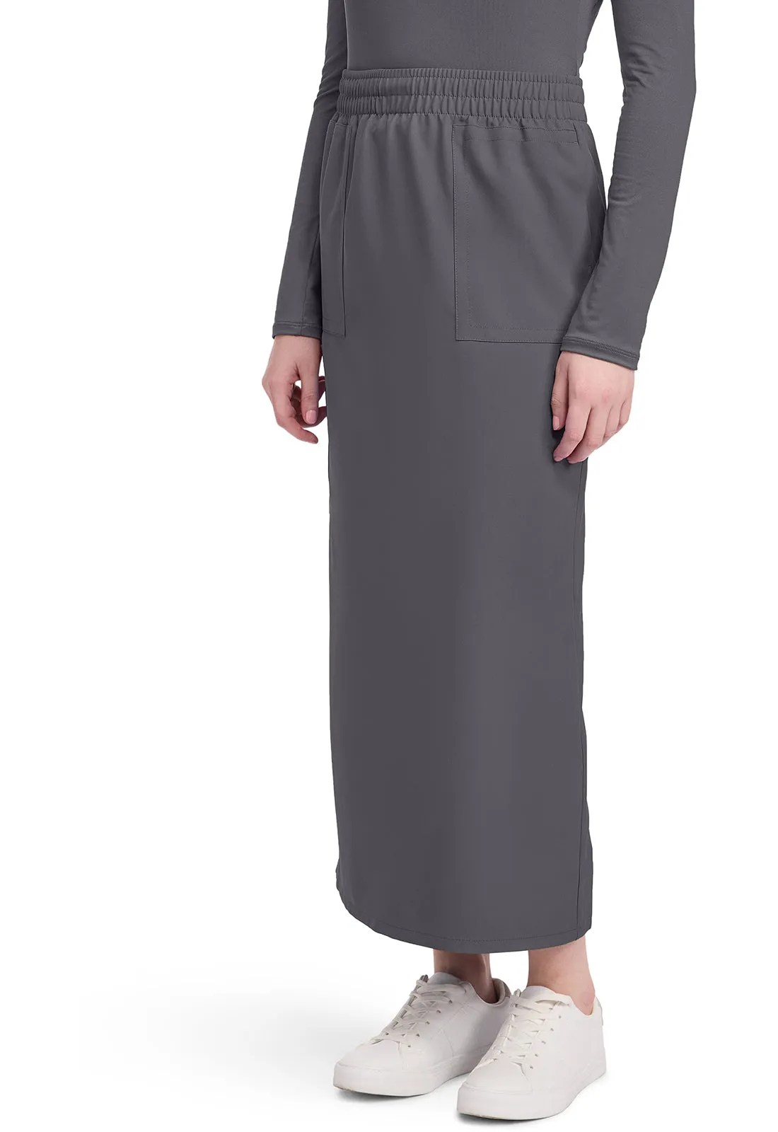 Originals Ultra CK564A Women's 3-Pocket Elastic Waist Skirt Pewter