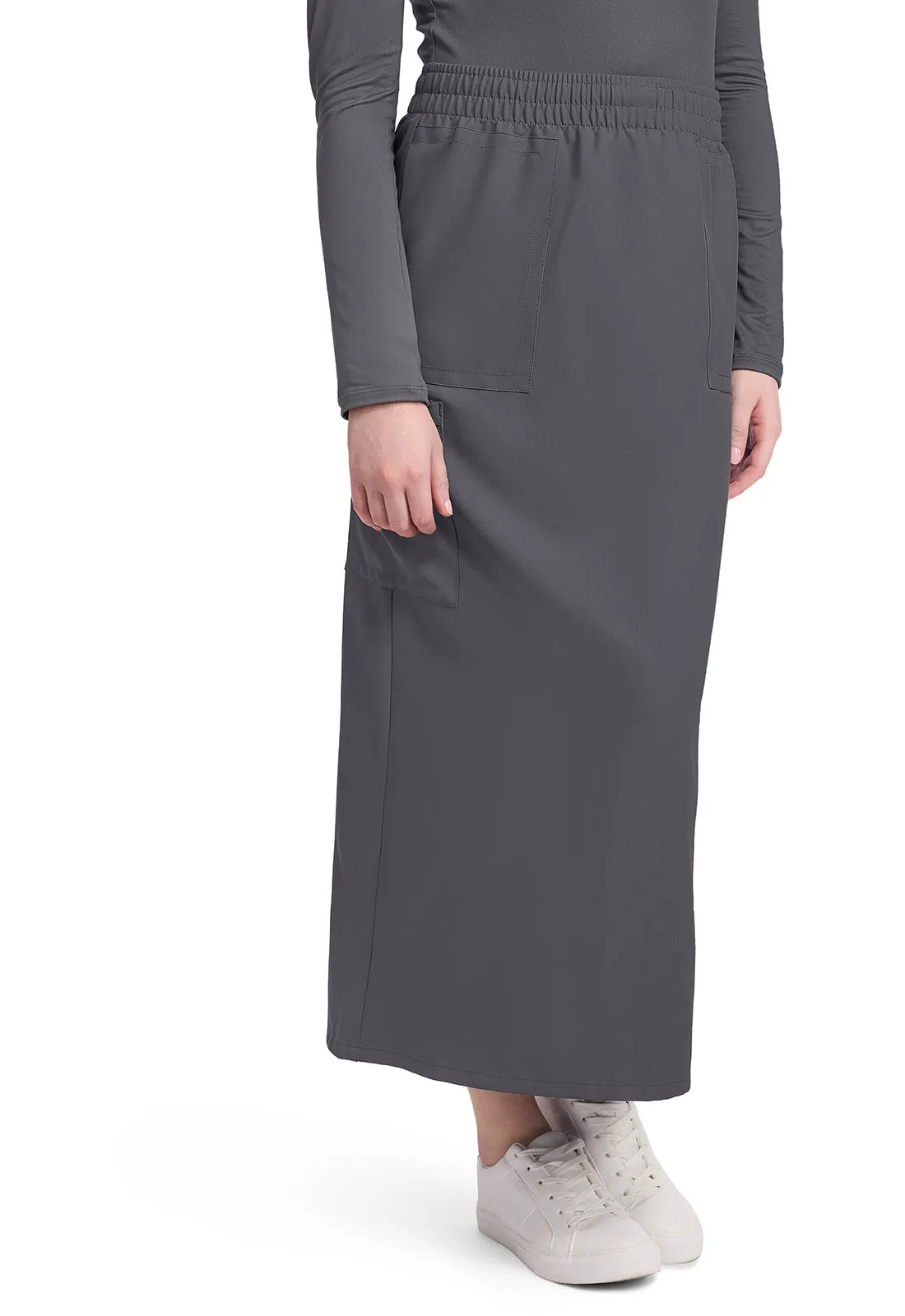 Originals Ultra CK564A Women's 3-Pocket Elastic Waist Skirt Pewter