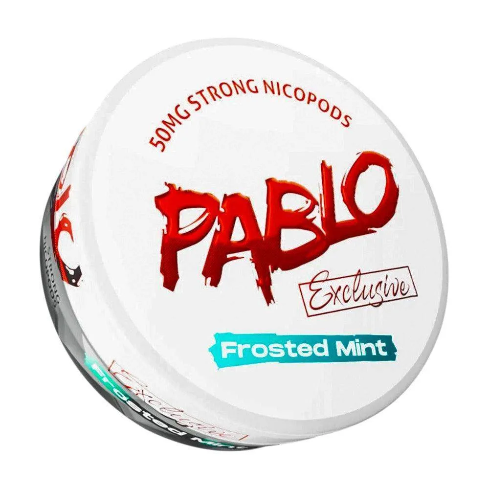 PABLO FROSTED MINT NICOTINE POUCHES - 20PCS - 30MG
