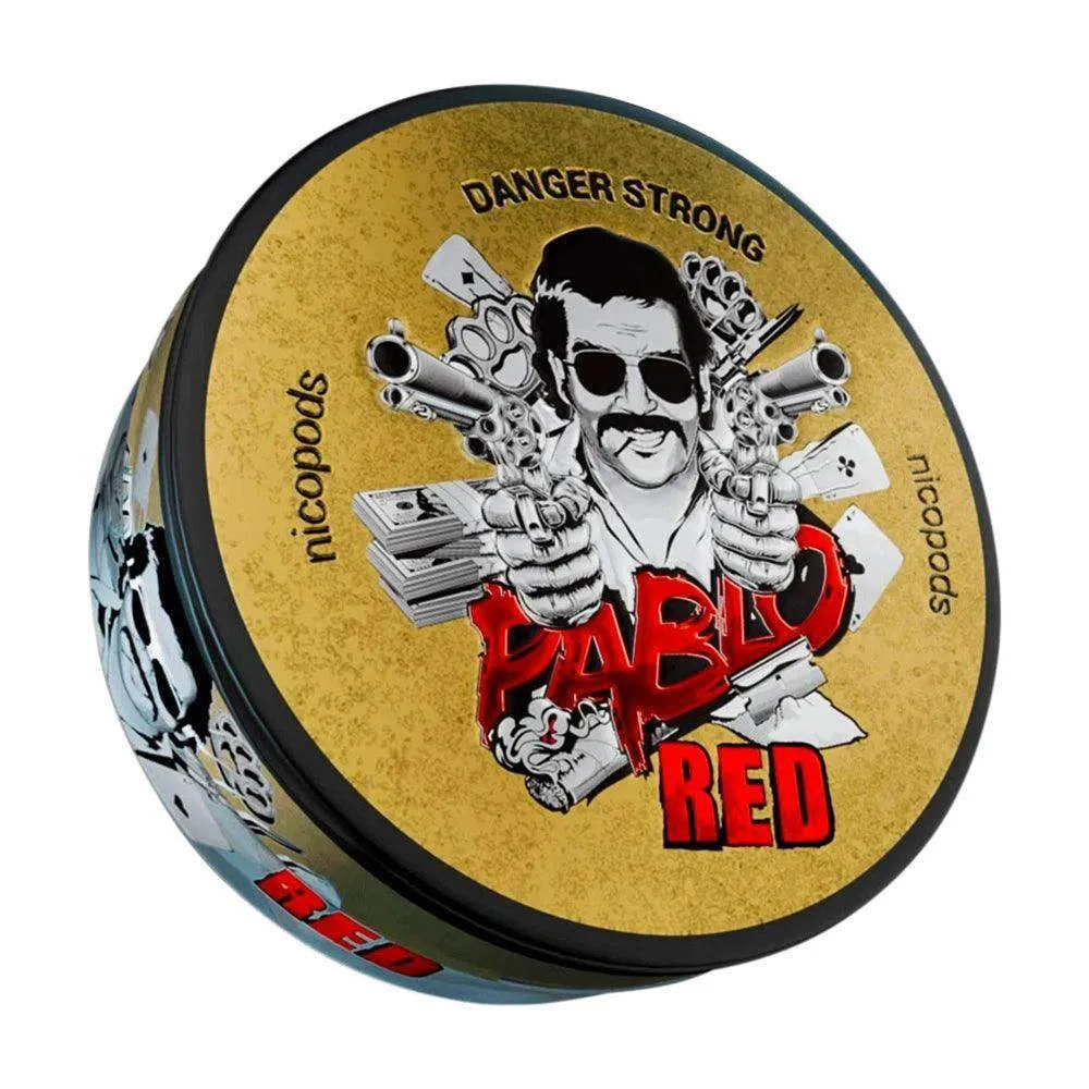 PABLO RED NICOTINE POUCHES - 20PCS - 24MG