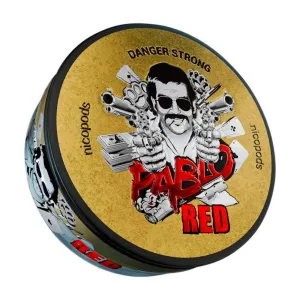 PABLO RED NICOTINE POUCHES - 20PCS - 24MG